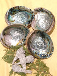 Abalone with sage/cedar; by Wesley Havill
