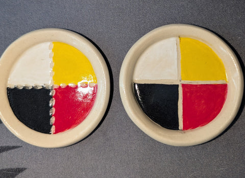 Medicine Wheel Trinket Dish