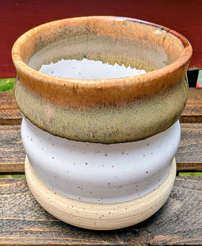 Bubble Tumbler Ceramic Coffee Mug - Sacred Earth Artworks