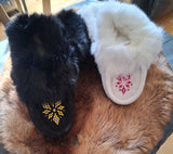 Women's Leather Moccasins by Wandering Buffalo