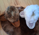Women's Leather Moccasins by Wandering Buffalo