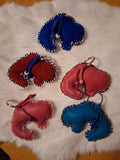 Buffalo Leather Keychains by Wandering Buffalo