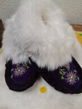 Adult Leather Moccasins by Wandering Buffalo