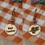 Wood Engraved Ornaments: by Vicky the Real Artist