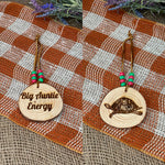 Wood Engraved Ornaments: by Vicky the Real Artist