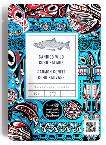 Authentic Indigenous Seafood Candied Wild Coho Salmon