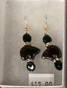 Crystal Bear Earrings by Lillian IndianCraft
