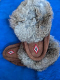 Youth Leather Moccasins; by Wandering Buffalo