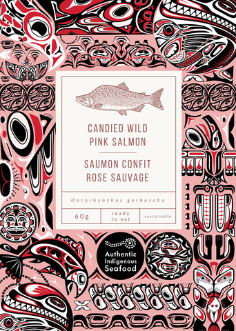 Authentic Indigenous Candied Wild Pink Salmon