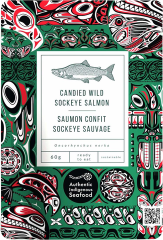 Authentic Indigenous Candied Wild Sockeye Salmon