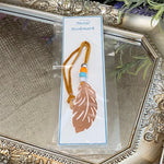Copper Feather Bookmarks; by Nica's