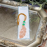 Copper Feather Bookmarks; by Nica's