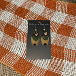 Simple Feather Earrings; by Rebecca Maracle Mohawk Feathersmith