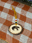 Handmade Wooden Ornaments - Bear; Lillian's Indiancrafts