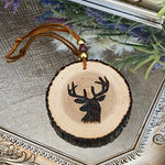 Handmade Wooden Ornaments - Deer Head; Lillian's Indiancrafts