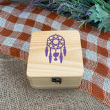 Sacred Medicines Soy Candles in Hand-Crafted Box - pkg of 4; by WICK-IT