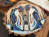 Wide Wooden Painting by Focal Point Artistry