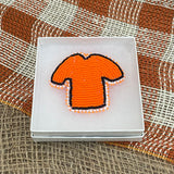 Beaded Orange Shirt Pin; by Lillian's Indiancrafts