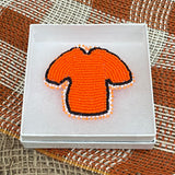 Beaded Orange Shirt Pin; by Lillian's Indiancrafts