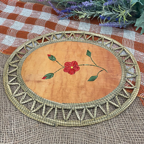 Large Sweetgrass Mat; by Lillian's Indiancrafts