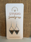 Medium Triangle Earrings by Studio Sweetgrass