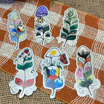 Feather Vinyl Stickers; by Rebecca Maracle
