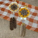 4" Diameter Medicine Shields; Rebecca Maracle