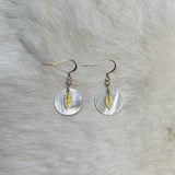 Shell Earrings with Charm - various options