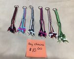 Braid Key Rings ; by Lillian Indiancrafts