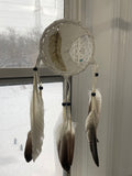 4" Halfmoon Dreamcatchers; by Genuine Native Arts