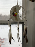 5" Halfmoon Dreamcatchers; by Genuine Native Arts