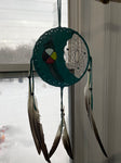 5" Halfmoon Dreamcatchers; by Genuine Native Arts