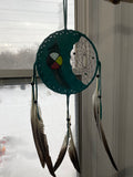 5" Halfmoon Dreamcatchers; by Genuine Native Arts