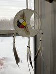 6" Halfmoon Dreamcatchers; by Genuine Native Arts