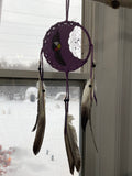 5" Halfmoon Dreamcatchers; by Genuine Native Arts