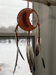 5" Halfmoon Dreamcatchers; by Genuine Native Arts