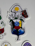 Feather Stickers; by Rebecca Maracle