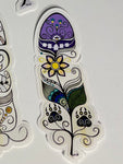 Feather Stickers; by Rebecca Maracle