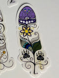 Feather Stickers; by Rebecca Maracle