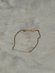 Dentalium Bracelet Gold Chain; by Auntie Maymie & Nana Creations