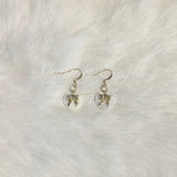 Heart Shell Earrings w/Charms - Shining Eagle Creations