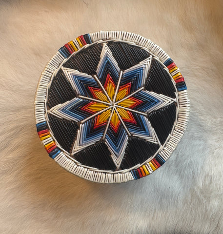 Quill Baskets; By Steve Pangowish