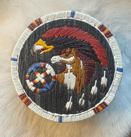 Quill Baskets; By Steve Pangowish