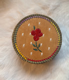 assorted partial quill baskets; by Lillian's Indiancrafts
