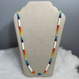 Bone Hairpipe Necklaces - various colours