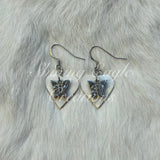Shell Earrings with Charm - various options