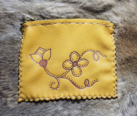 Deer Hide Change Purses