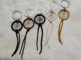 Dreamcatcher key chains - various colours; by Caroline Lackey's Hand Made Crafts