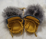 Decorative Baby Moccasins; by Caroline Lackey's Hand Made Crafts