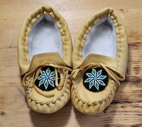 Children's Moccasins; by Caroline Lackey's Hand Made Crafts